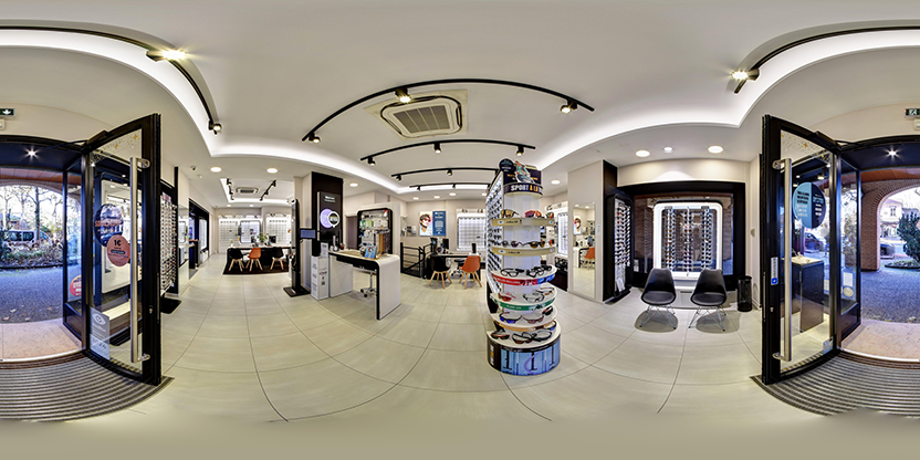 Visite virtuelle 360° de Optic 2000 - Opticien Cachan à Cachan – Opticien – Webvisite