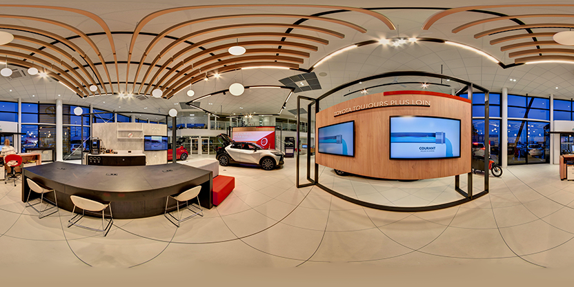 Visite virtuelle 360° de Toyota Altis Brest à Brest – Concessionnaire automobile – Webvisite