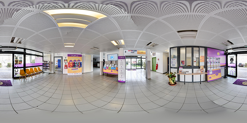 Visite virtuelle 360 de Purple Campus Alès - Alès