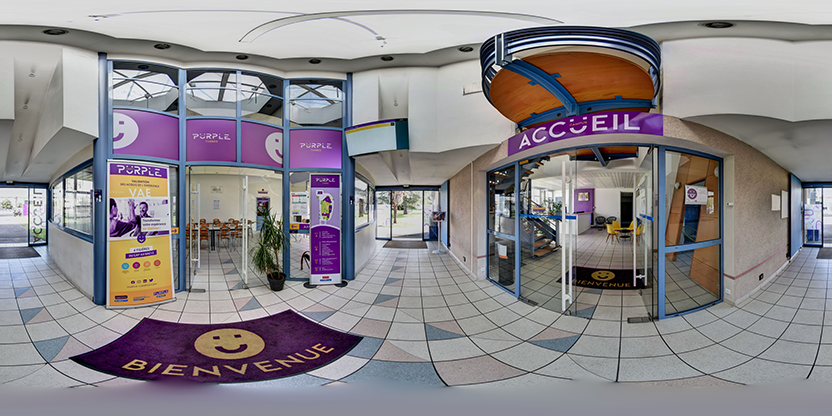 Visite virtuelle 360 de Purple Campus Tarbes - Tarbes
