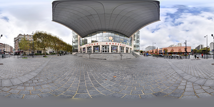 Visite virtuelle 360 de Espace Carpeaux a Courbevoie - Webvisite