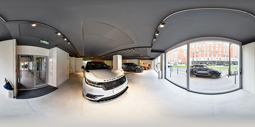 Visite virtuelle 360 de Neubauer - Groupe Land Rover - Paris 17 à Paris – Concessionnaire automobile – Webvisite