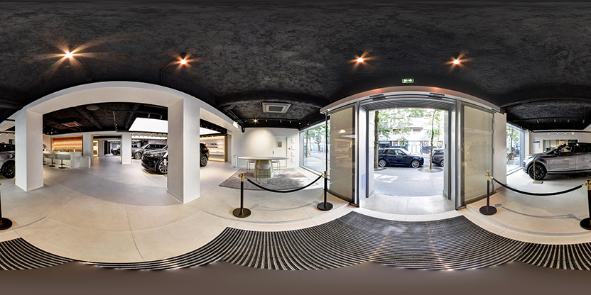 Visite virtuelle 360 de Neubauer - Groupe Land Rover - Paris 16 à Paris – Concessionnaire automobile – Webvisite