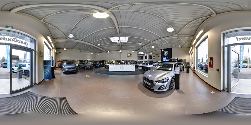 Visite virtuelle 360 de Peugeot Auto Boulevard a Barberey-Saint-Sulpice en Aube - Webvisite