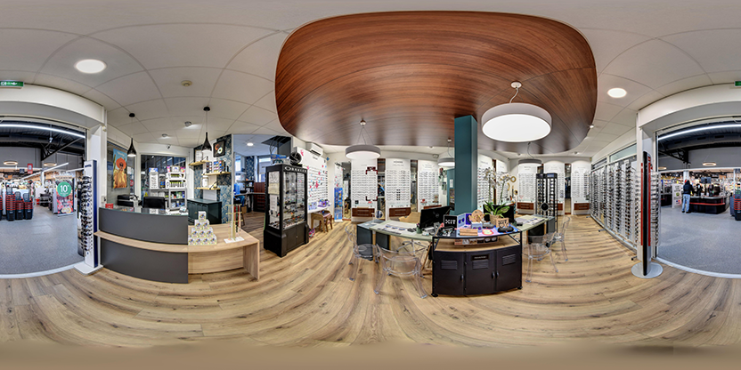Visite virtuelle 360 de Optical Box - Sorgues