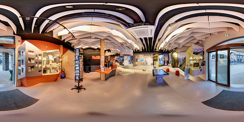 Visite virtuelle 360° de Office de tourisme Maurienne-Galibier à Saint-Michel-de-Maurienne – Office de tourisme – Webvisite