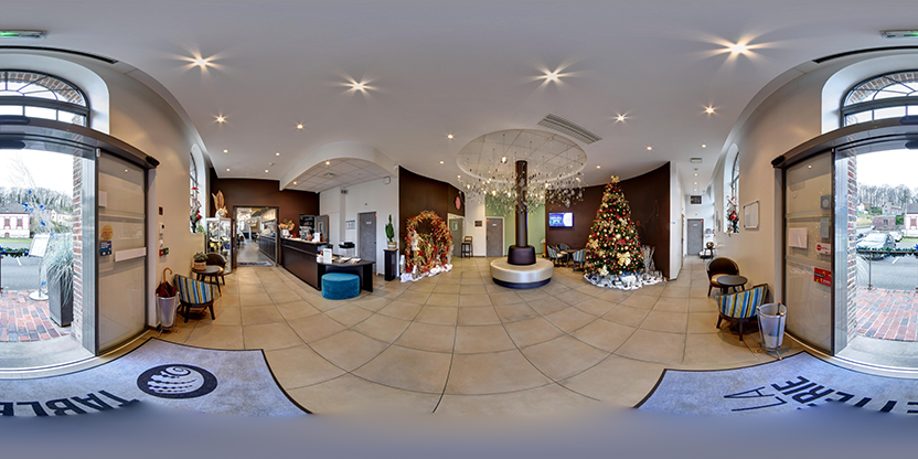 Visite virtuelle 360° de Hôtel de la Tabletterie à Méru – Hôtel – Webvisite