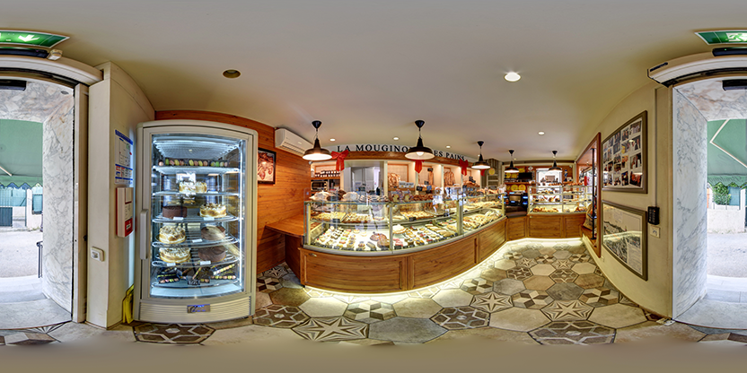 Visite virtuelle 360 de Boulangerie la Mouginoise des Pains - Mougins