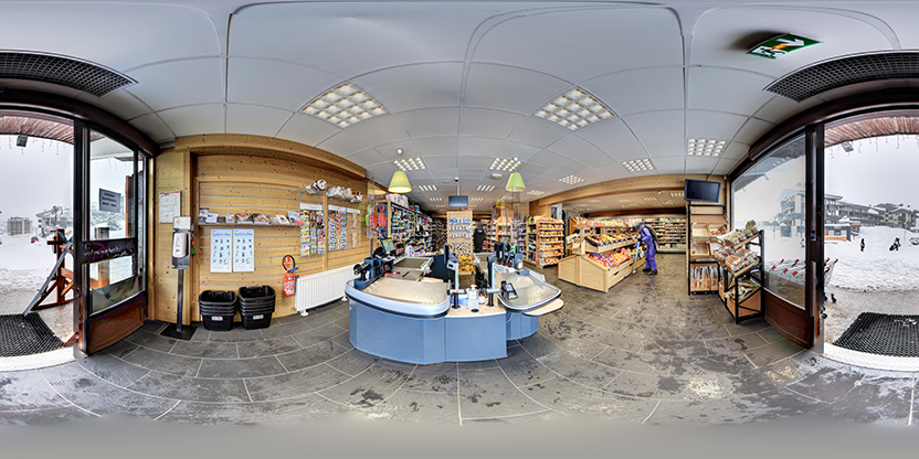 Visite virtuelle 360 de Sherpa Supermarché Tignes Lavachet - Tignes