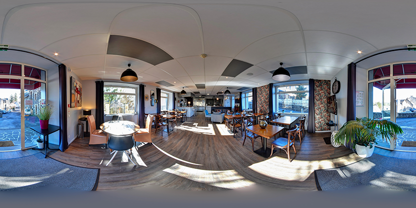 Visite virtuelle 360° de Hôtel de Paris à Murol – Hôtel – Webvisite