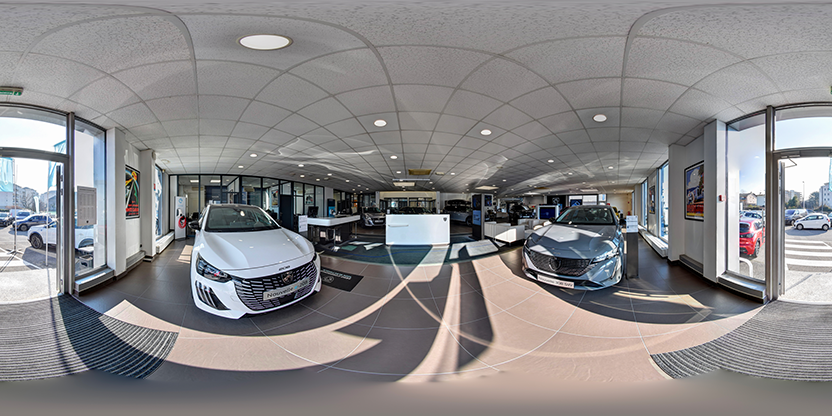 Visite virtuelle 360° de Peugeot ByMyCar Annemasse à Annemasse – Concessionnaire automobile – Webvisite
