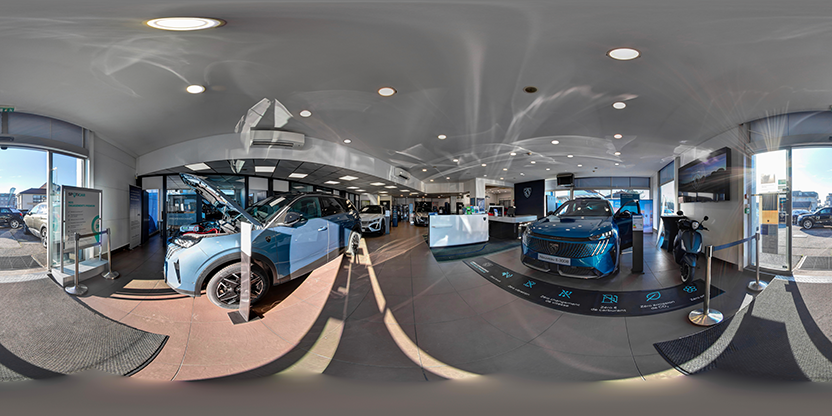 Visite virtuelle 360 de Peugeot ByMyCar Ornex a Ornex en Ain - Webvisite