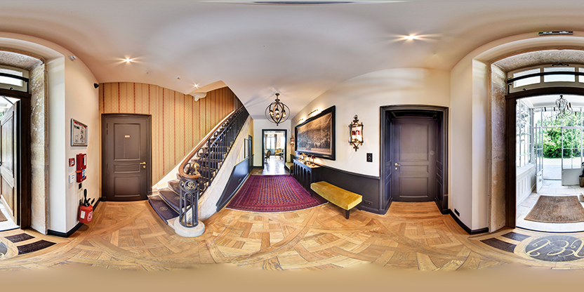 Visite virtuelle 360° de Hôtel Restaurant Villa Alexandre à Régnié-Durette – Hôtel – Webvisite