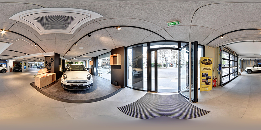 Visite virtuelle 360° de Fiat - Abarth - Jeep - Alfa Romeo - Paris 15ème Neubauer à Paris – Concessionnaire automobile – Webvisite