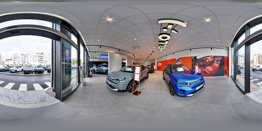 Visite virtuelle 360° de Citroën Neubeauer - Saint-Denis à Saint-Denis – Concessionnaire automobile – Webvisite