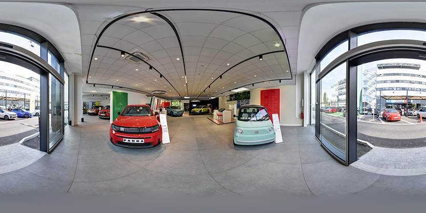 Visite virtuelle 360° de Fiat/Abarth - Saint-Denis - Neubaeur à Saint-Denis – Concessionnaire automobile – Webvisite