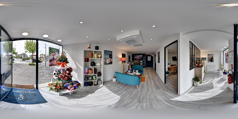 Visite virtuelle 360° de Pompes Funèbres de France - Châtillon à Châtillon – Pompes funèbres – Webvisite