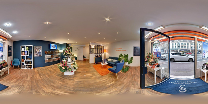 Visite virtuelle 360 de Pompes Funèbres de France - Antony - Antony