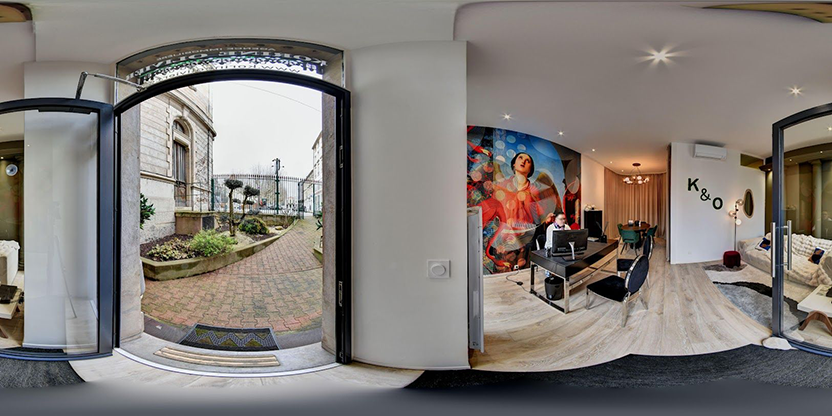 Visite virtuelle 360 de Agence immobilière Korine Olivier Romans - Romans-sur-Isère