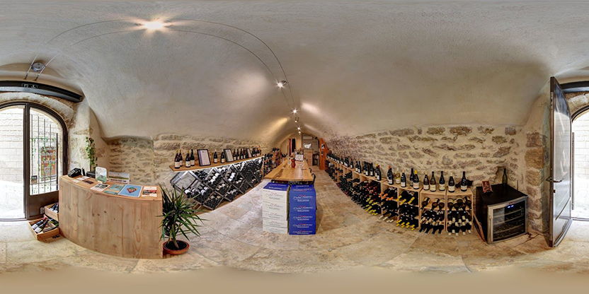 Visite virtuelle 360 de Le Nez des Papes - Châteauneuf-du-Pape