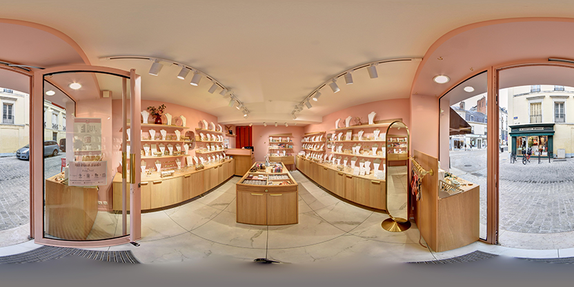 Visite virtuelle 360° de Marceau et Inès - Le Mans à Le Mans – Bijouterie – Webvisite