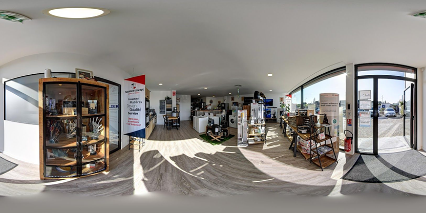 Visite virtuelle 360° de Top Ménager Pélissanne à Pélissanne – Magasin d'électroménager – Webvisite