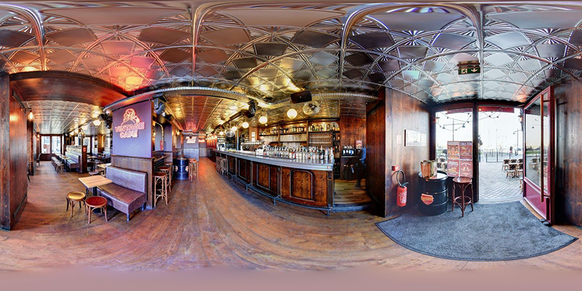 Visite virtuelle 360° de Vintage Café à Bordeaux – Bar – Webvisite