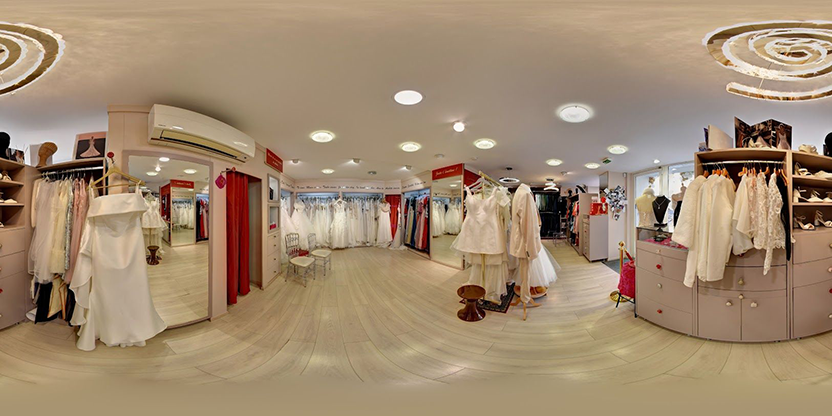 Visite virtuelle 360° de Les Mariées de l'Opéra à Toulon – Vêtements pour femmes – Webvisite