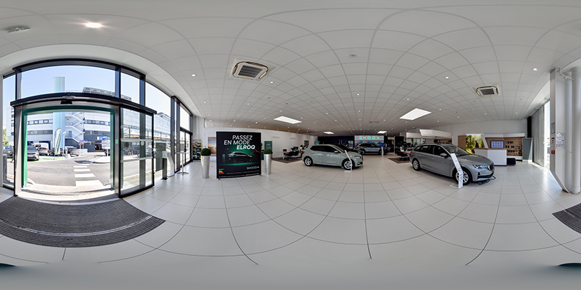 Visite virtuelle 360° de Škoda - Neubauer - Saint-Denis à Saint-Denis – Concessionnaire automobile – Webvisite