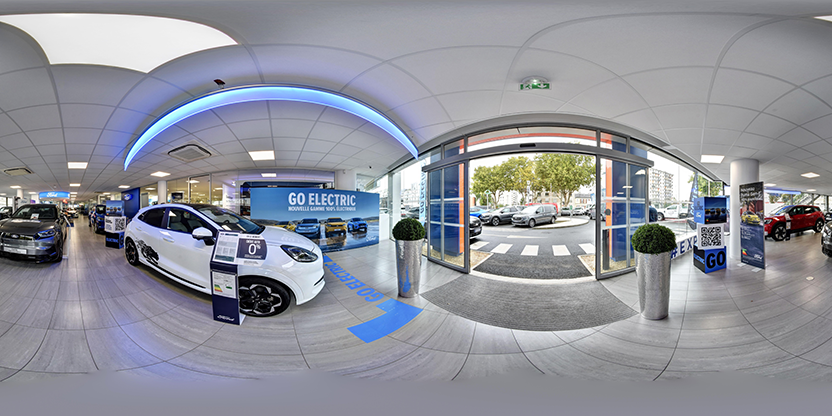 Visite virtuelle 360° de Ford - Neubauer - Saint-Denis à Saint-Denis – Concessionnaire automobile – Webvisite