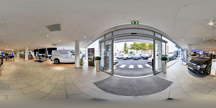 Visite virtuelle 360° de Volkswagen - Neubauer - Saint-Denis à Saint-Denis – Concessionnaire automobile – Webvisite
