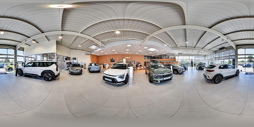 Visite virtuelle 360° de Kia - LAGANIER à Alès – Concessionnaire automobile – Webvisite