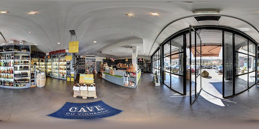 Visite virtuelle 360 de La Cave du Vigneron Tholonet - Le Tholonet