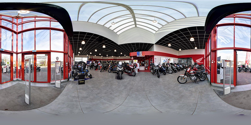 Visite virtuelle 360 de Bike Parc 28 a Fontenay-sur-Eure - Webvisite