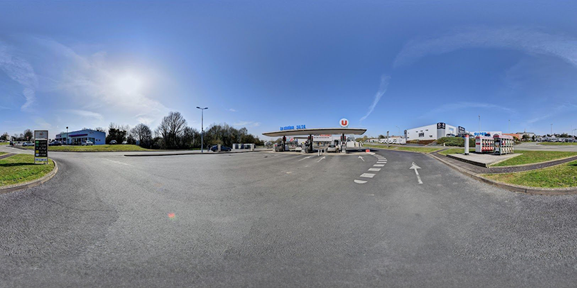 Visite virtuelle 360° de Station U - La Chataigneraie à La Chataigneraie – Station de lavage – Webvisite