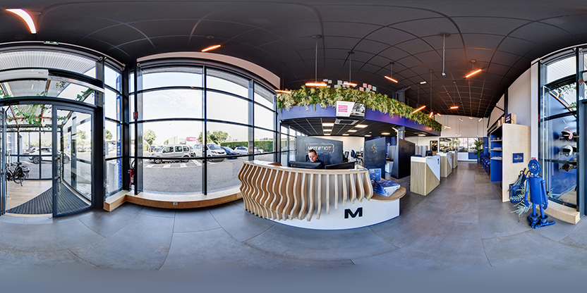 Visite virtuelle 360° de Métiffiot Briffaut à Valence – Garage – Webvisite