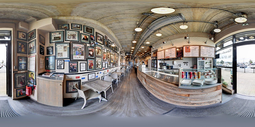 Visite virtuelle 360° de Pizzeria Bella Ciao à Montélimar – Pizzeria – Webvisite