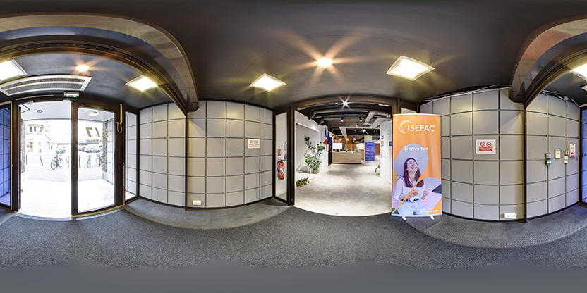 Visite virtuelle 360 de ISEFAC Alternance Lille a Lille - Webvisite
