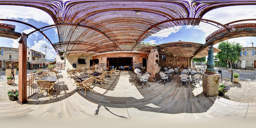 Visite virtuelle 360 de Restaurant Pizzeria Le Randonneur - Zonza