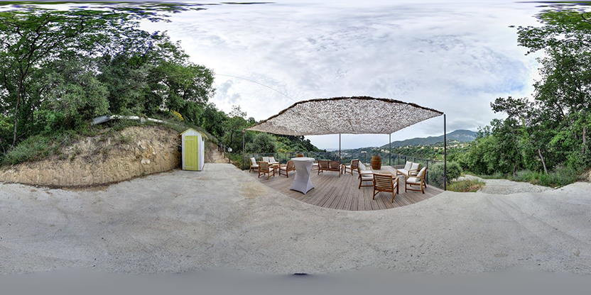 Visite virtuelle 360 de La Ferme des Citrons a Menton - Webvisite