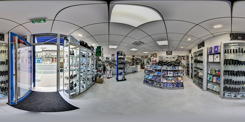 Visite virtuelle 360 de Astronomie Espace Optique - Bordeaux
