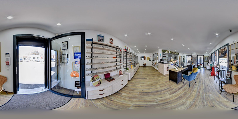 Visite virtuelle 360 de Opti Lunetier - Châteauneuf-de-Galaure