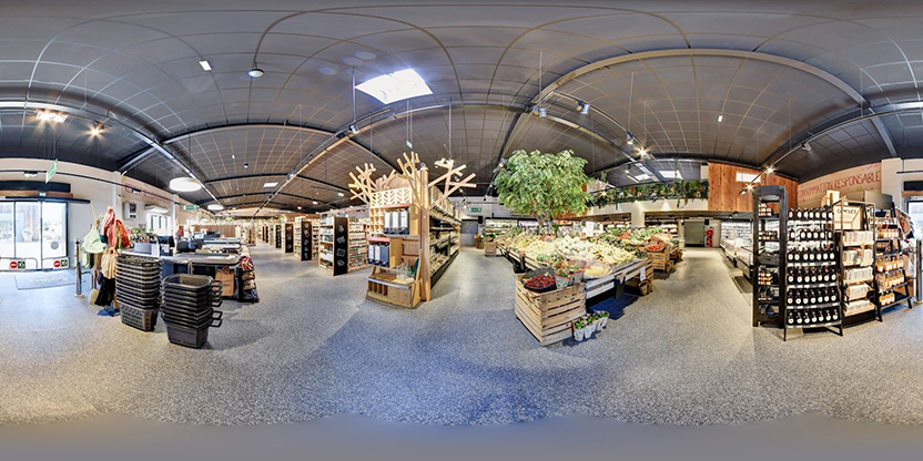 Professionnels du secteur Magasin d'alimentation bio en visite virtuelle - Webvisite
