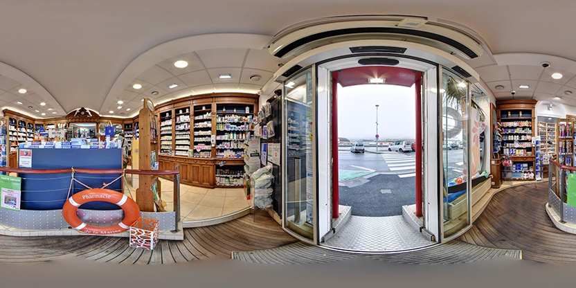 Visite virtuelle 360 de Pharmacie de La Marine - Fécamp