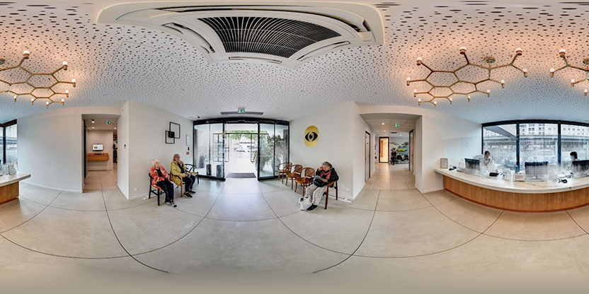 Visite virtuelle 360 de Clinique Néovision - Chirurgie Réfractive Lyon - Lyon