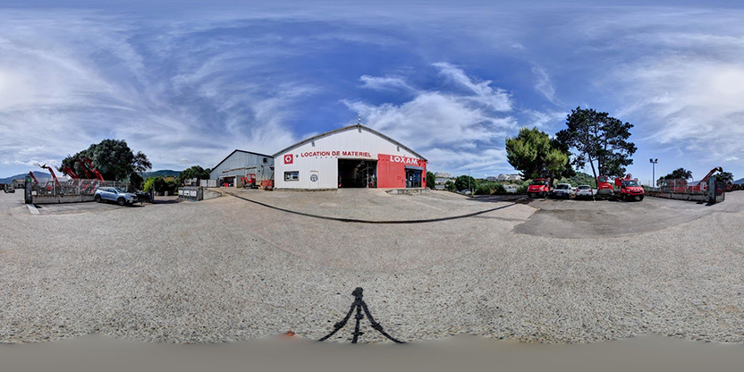 Visite virtuelle 360 de Loxam - Ajaccio - Ajaccio
