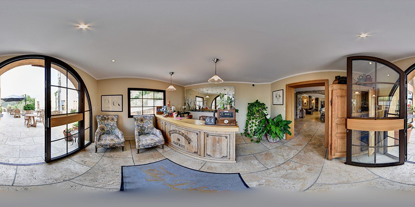 Visite virtuelle 360° de Chez Léon à Cateri – Restaurant – Webvisite