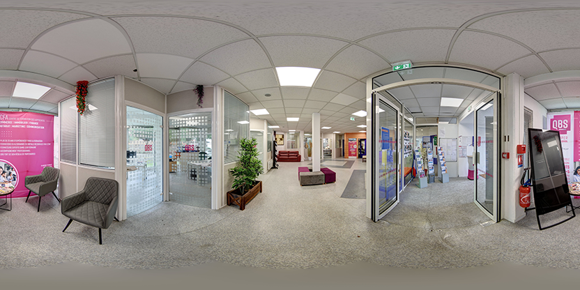 Visite virtuelle 360 de Quimper Business School - Quimper