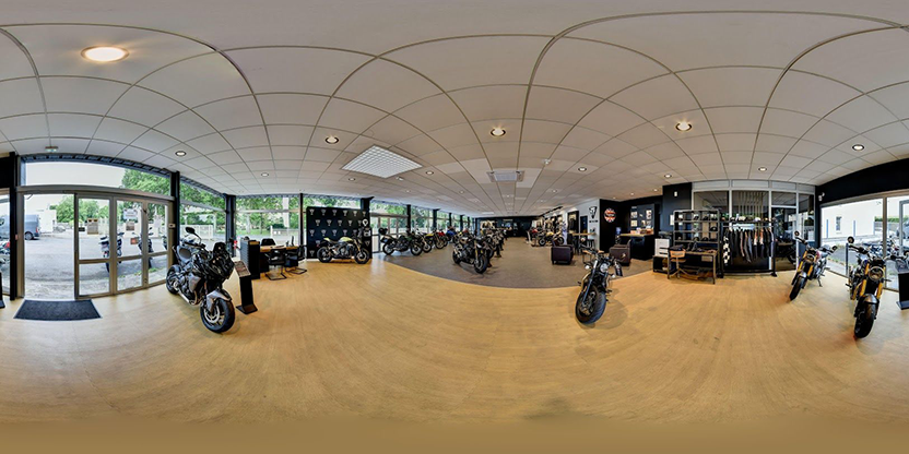 Visite virtuelle 360 de Triumph Pau - Pau