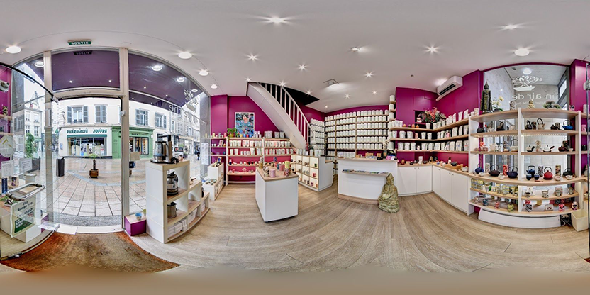 Visite virtuelle 360 de Un Air de Thé - Pau - Pau